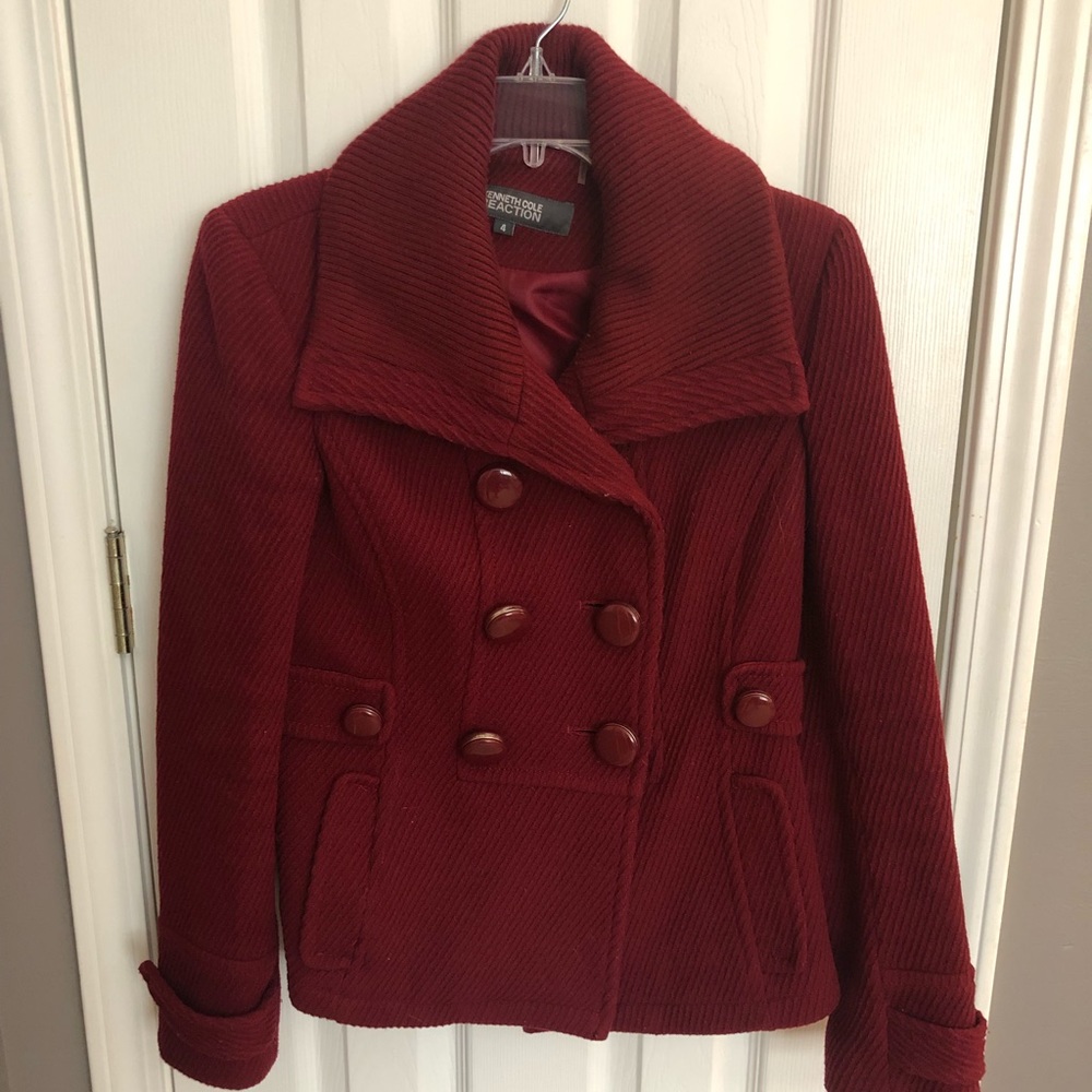 Kenneth Cole Reaction heavy tailored coat